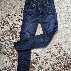 Citizens Of Humanity Dark Blue High Rise Jeans
